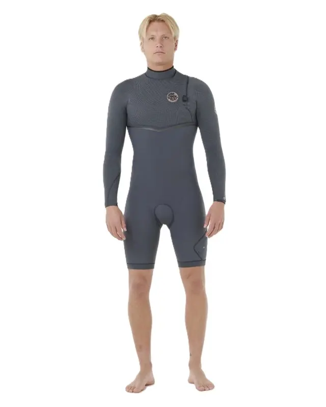 SHORT JOHN RIP CURL EBOMB 2/2MM ZIP FREE BLACK