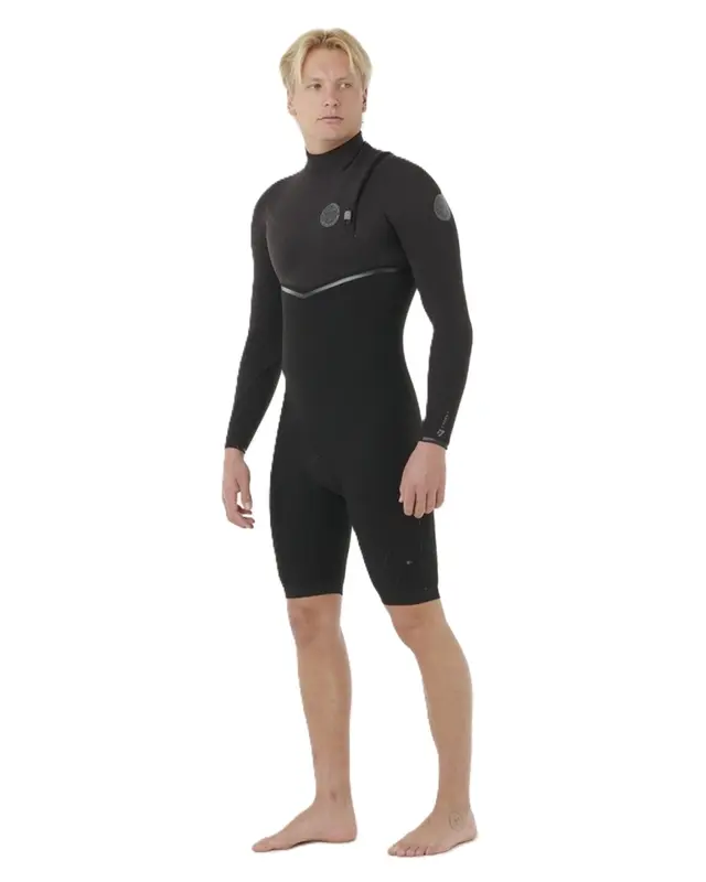 SHORT JOHN RIP CURL EBOMB 2/2MM ZIP FREE BLACK