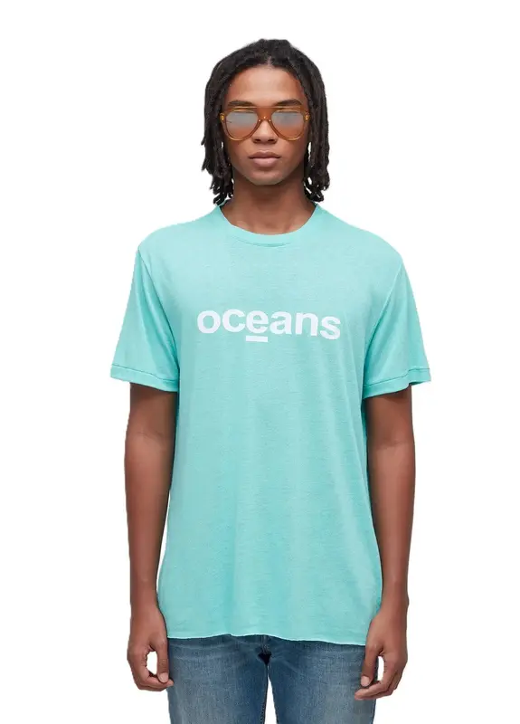 CAMISETA OSKLEN OCEANS LIGHT LINEN TURQUESA
