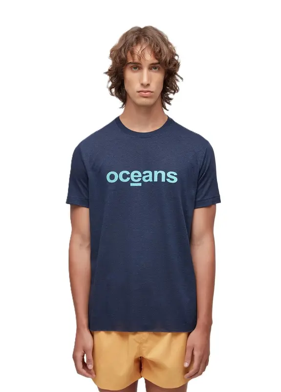 CAMISETA OSKLEN OCEANS LIGHT LINEN TURQUESA