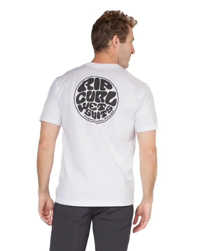 CAMISETA RIP CURL WETTIE SUIT ICON 1000-WHITE
