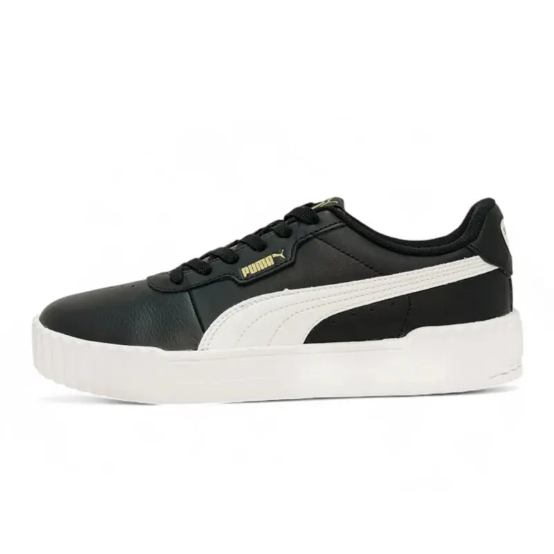 TENIS PUMA CARINA 3.0 BDP PUMA BLACK-PUMA WHITE-PUMA GOL