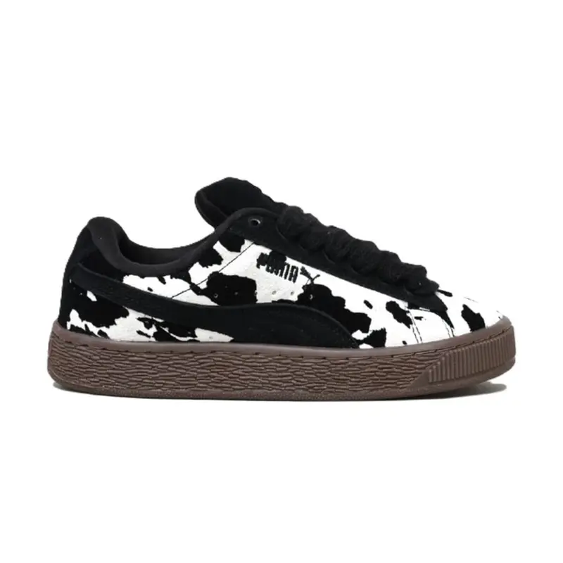 TENIS PUMA SUEDE XL WILD INSTINCT BLACK-WARM WHITE
