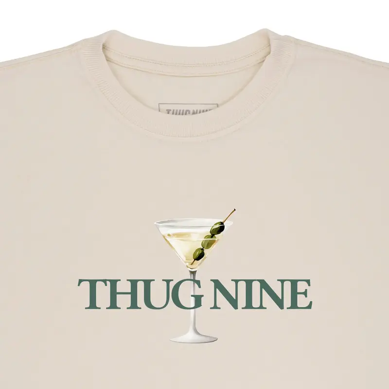 CAMISETA THUG NINE ELEGANCE KAKI