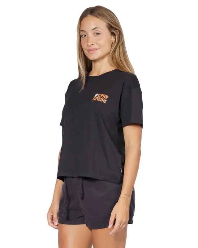 CAMISETA RIP CURL ALOHA STATE 0090-BLACK