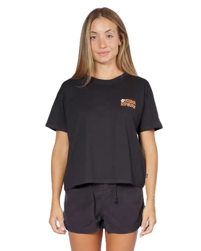 CAMISETA RIP CURL ALOHA STATE 0090-BLACK