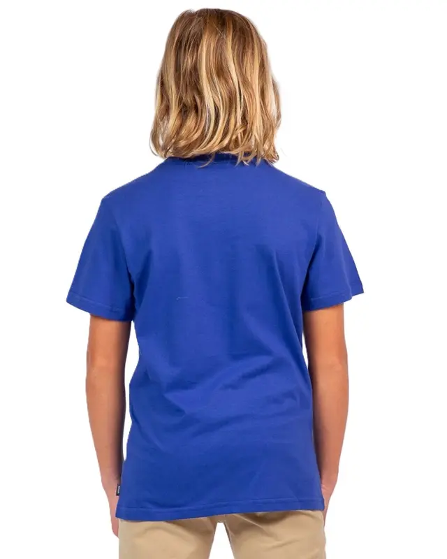 CAMISETA RIP CURL BRAND ICON JUVENIL 2141-ELECTRIC COBALT