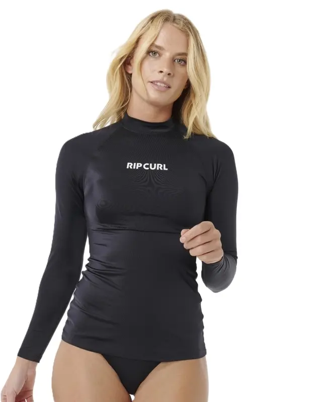 CAMISETA RIP CURL CLASSIC SURF UPF 0090-BLACK