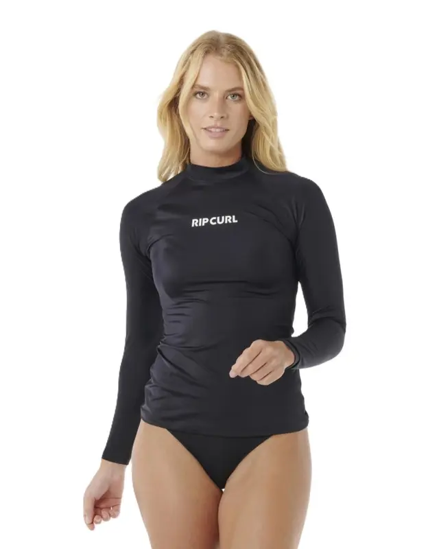CAMISETA RIP CURL CLASSIC SURF UPF 0090-BLACK
