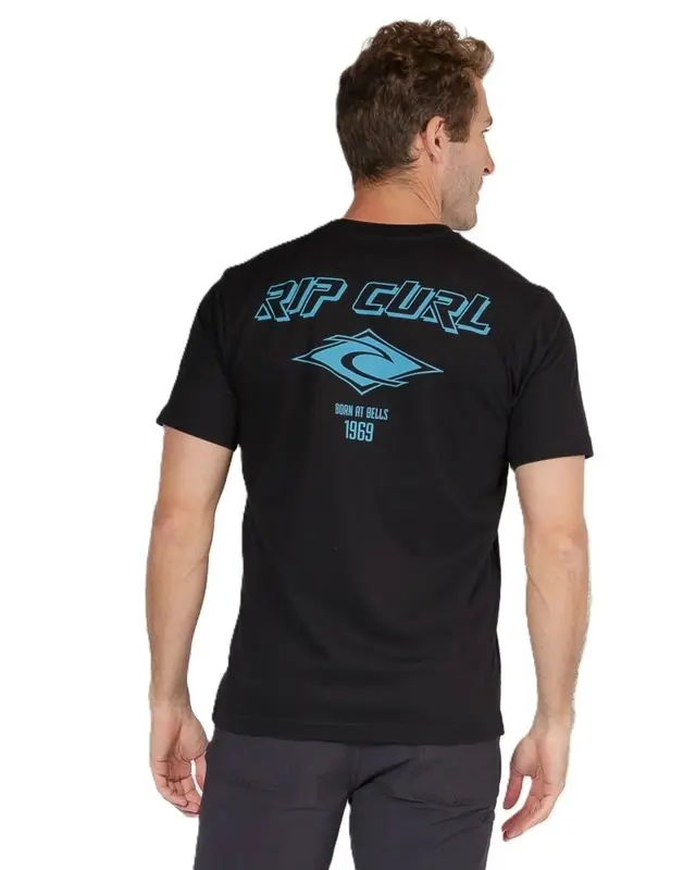 CAMISETA RIP CURL FADED OUT 0090-BLACK