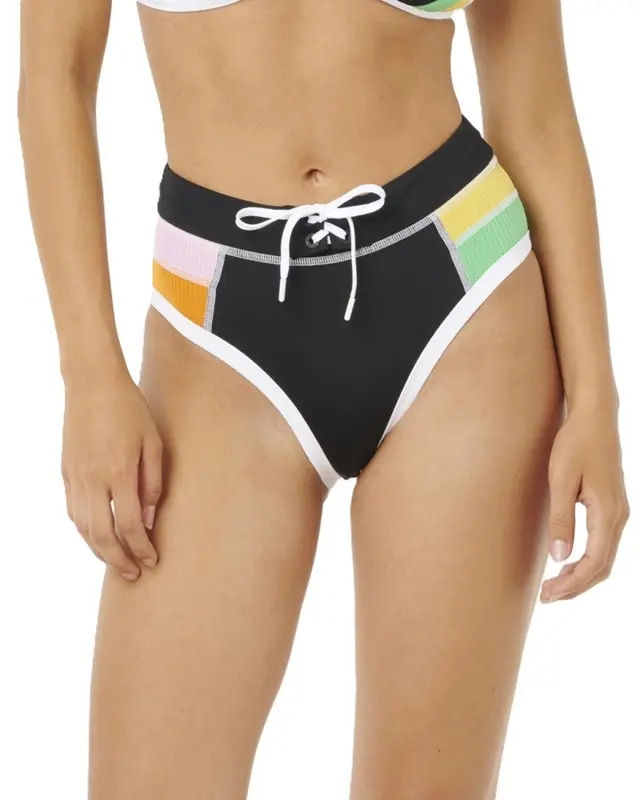 CALCINHA BIQUINI RIP CURL SUNSET REVIVAL GOOD 0090-BLACK