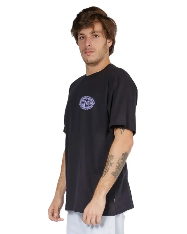 CAMISETA RIP CURL OVAL GM WASHED BLACK
