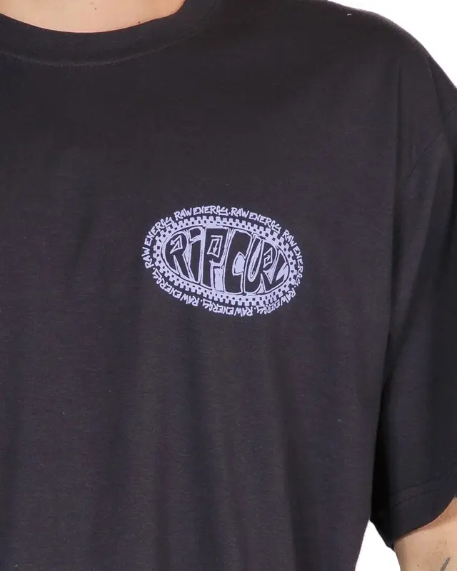 CAMISETA RIP CURL OVAL GM WASHED BLACK