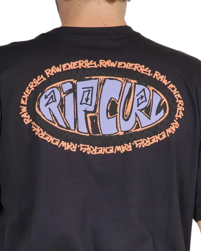 CAMISETA RIP CURL OVAL GM WASHED BLACK
