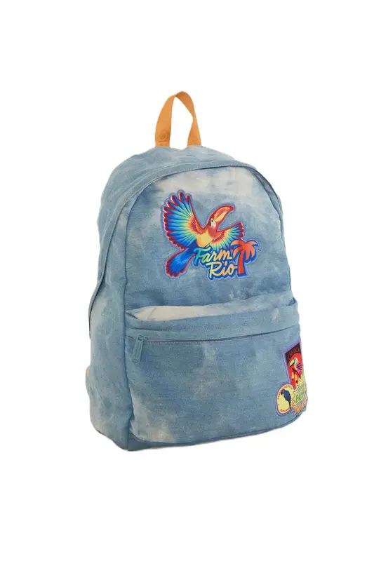MOCHILA FARM XODO PACTCH RIO AZUL