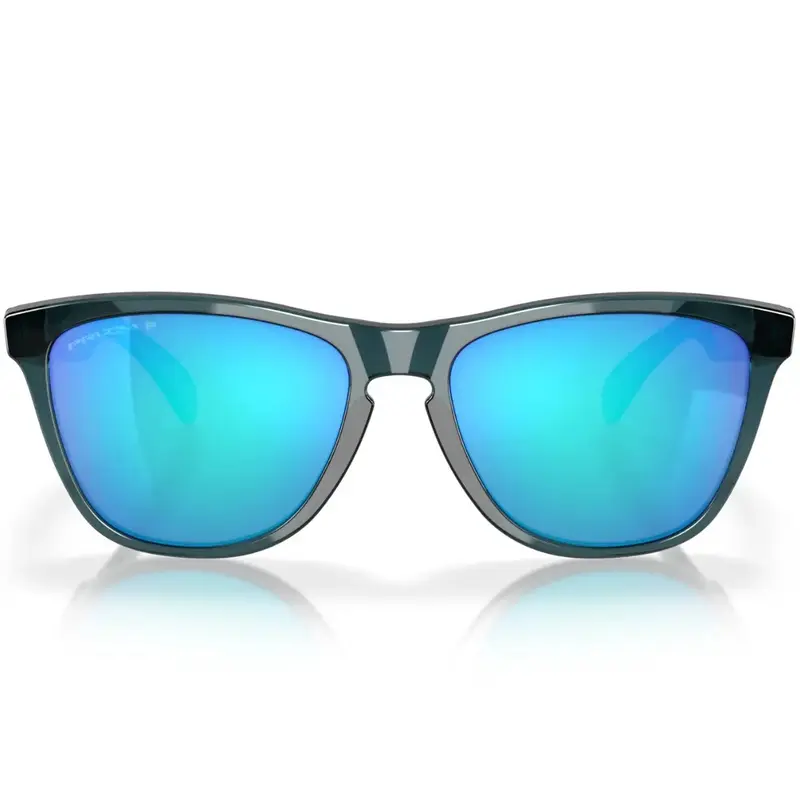 OCULOS OAKLEY FROGSKINS - CRYSTAL BLACK W/PRIZM SAPPHIRE POLARIZED