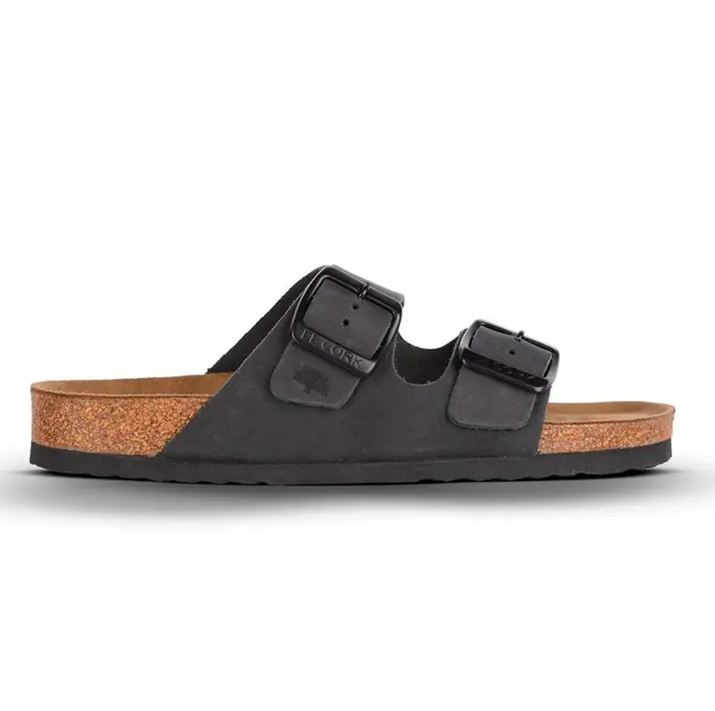 SANDALIA LE CORK LISBOA PRETO ESTONADO