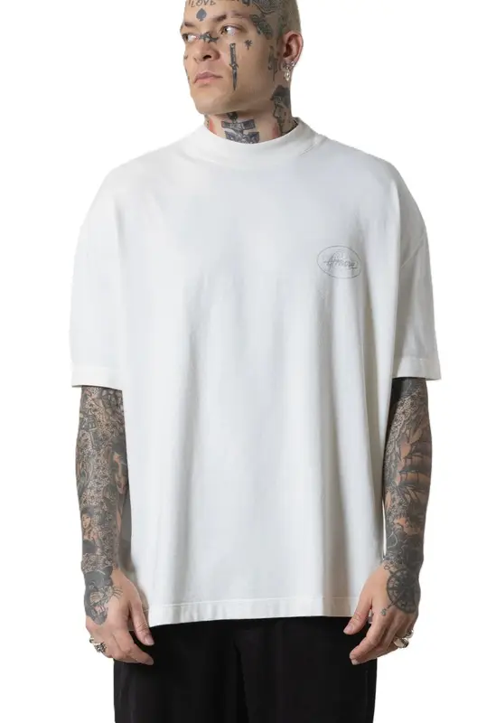 CAMISETA HUGE APPROVE PORTO RICO OFF WHITE
