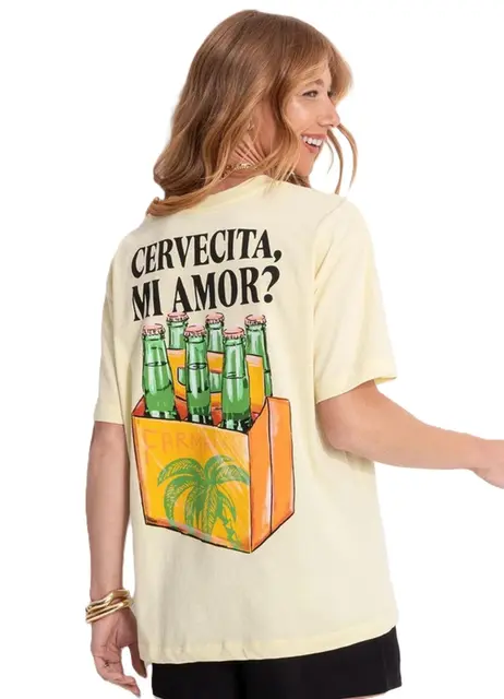 CAMISETA FARM MEDIA CERVECITA