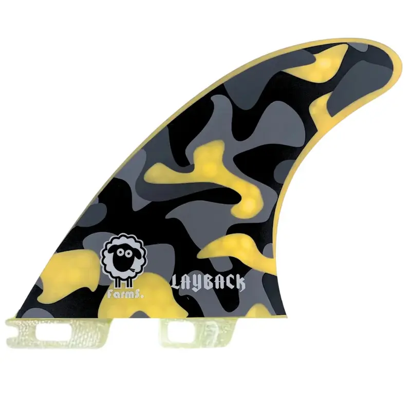 QUILHA FARMS X LAYBACK FCS II AMARELO
