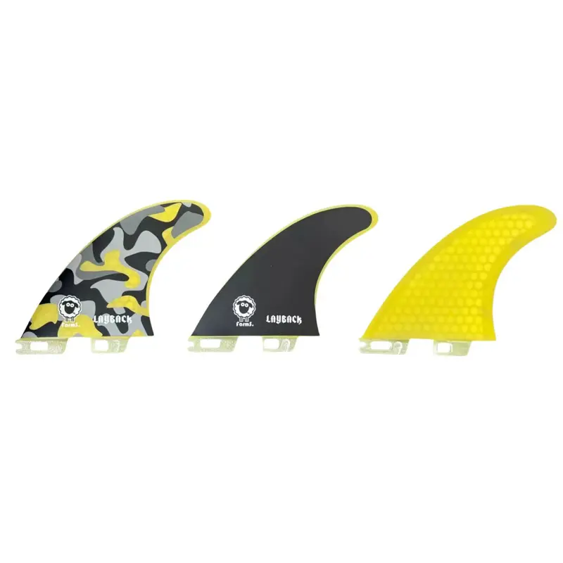 QUILHA FARMS X LAYBACK FCS II AMARELO