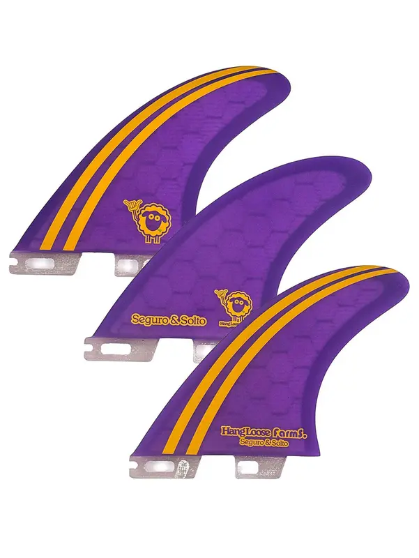 QUILHA FARMS X HANG LOOSE FCS II ROXO