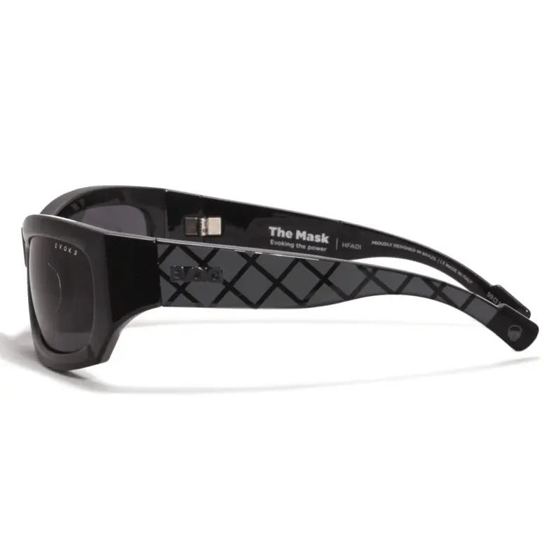 OCULOS DE SOL EVOKE X HENRIQUE FOGACA THE MASK BLACK UNICA