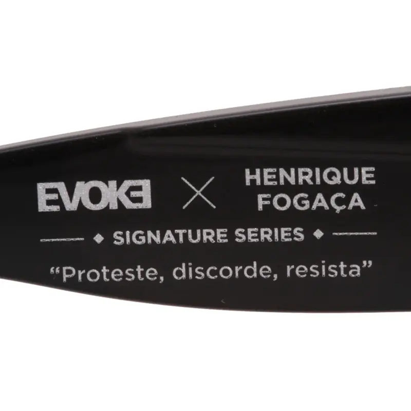 OCULOS DE SOL EVOKE X HENRIQUE FOGACA THE MASK BLACK UNICA