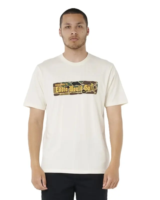 CAMISETA RIP CURL EDDIE WOULD GO STICKER BONE