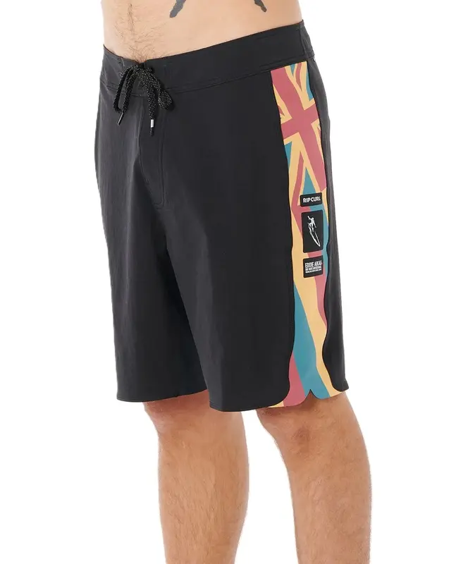 BERMUDA RIP CURL MIRAGE 3-2-ONE ULTIMATE EDDIE WOULD GO 19 BLACK WAVE