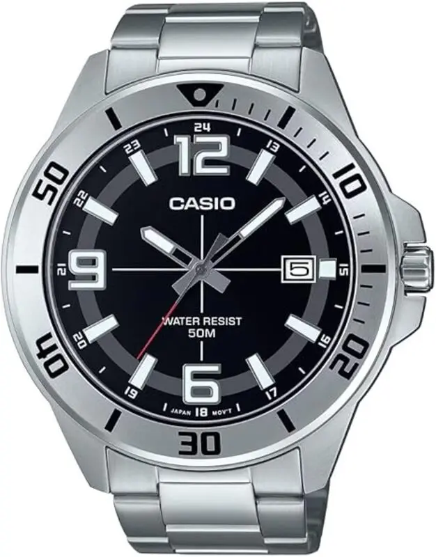 RELOGIO CASIO MTC-100D-1BVDF-SC PRATA