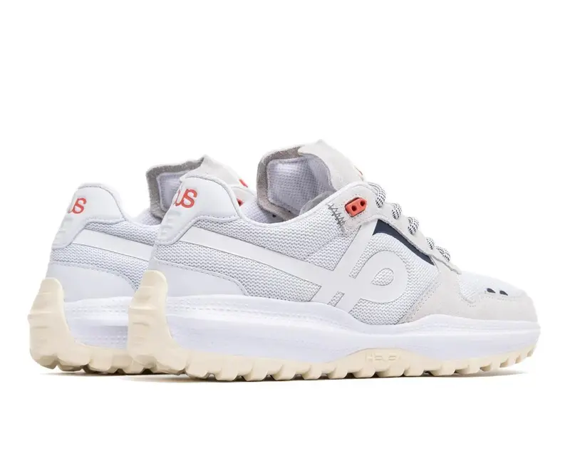 TENIS ÖUS HEVEA DOTS BRANCO AZUL LARANJA