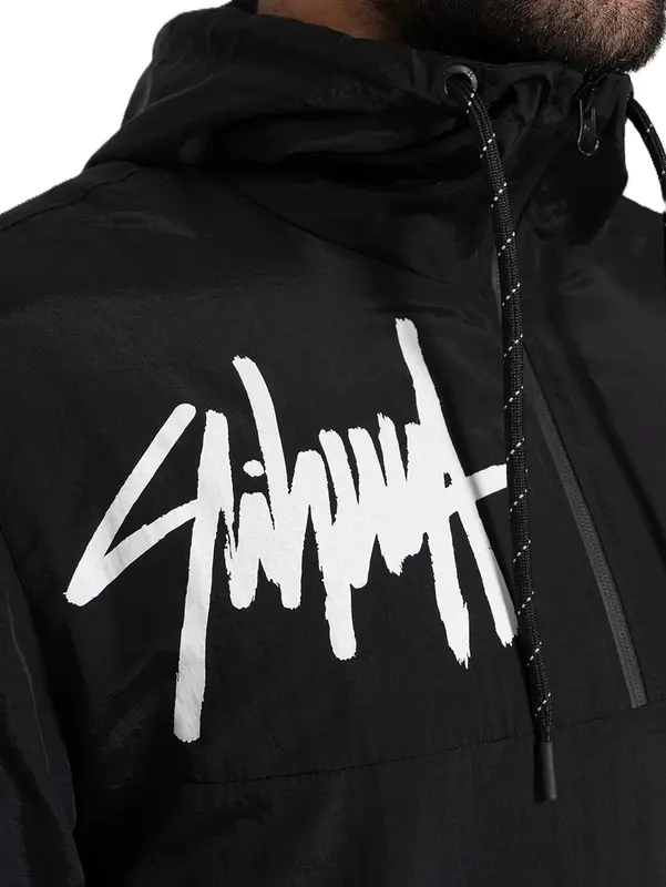 JAQUETA HURLEY WINDBREAKER ANORAX SIGNATURE PRETO