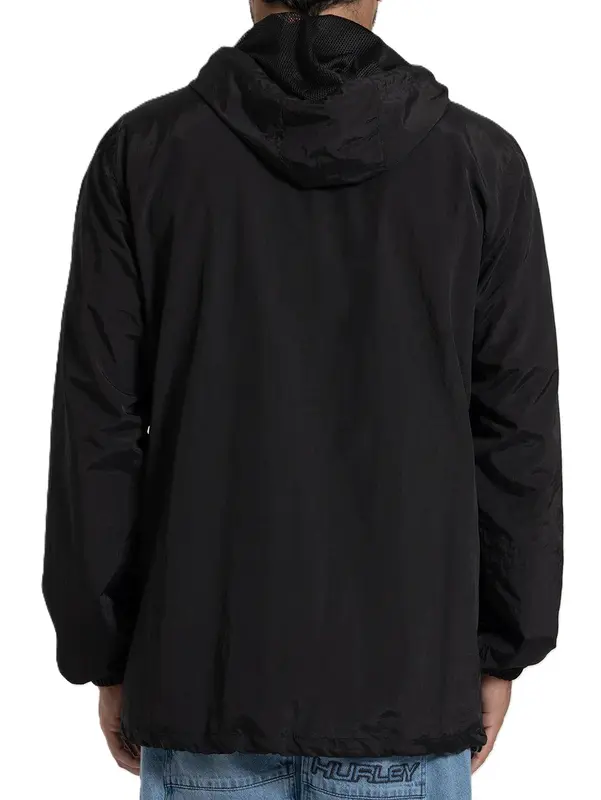 JAQUETA HURLEY WINDBREAKER ANORAX SIGNATURE PRETO