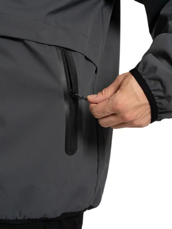 JAQUETA HURKEY WINDBREAKER TAIL CINZA