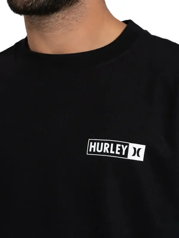 CAMISETA HURLEY ESPECIAL BLOCK PARTY PRETO