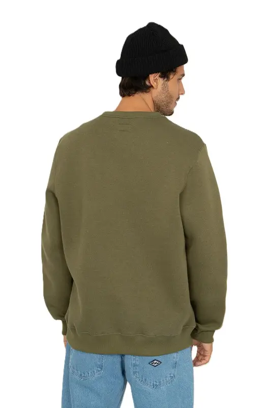 MOLETOM BILLABONG CARE SMALL ARCH VERDE MILITAR