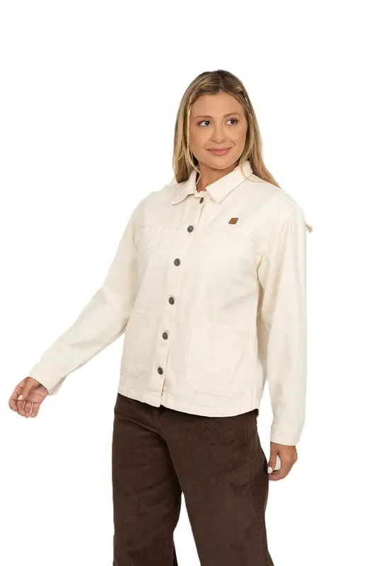 JAQUETA ROXY DAY BY DAY OFF WHITE