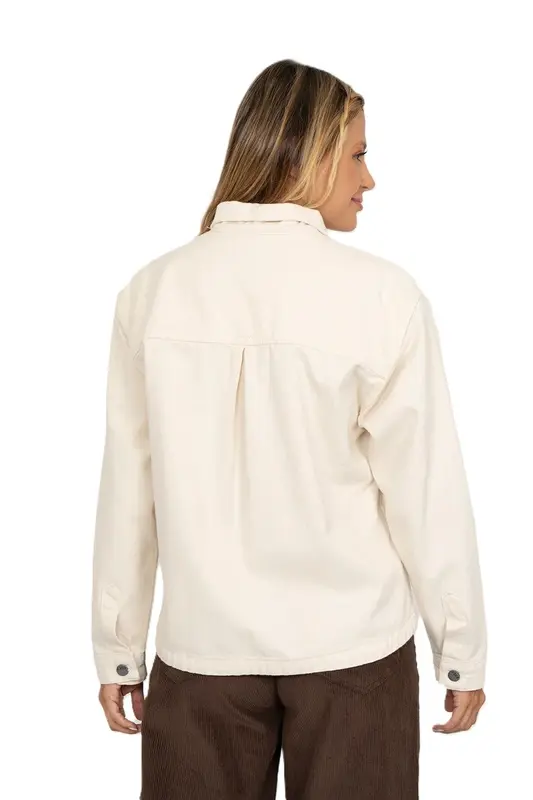 JAQUETA ROXY DAY BY DAY OFF WHITE