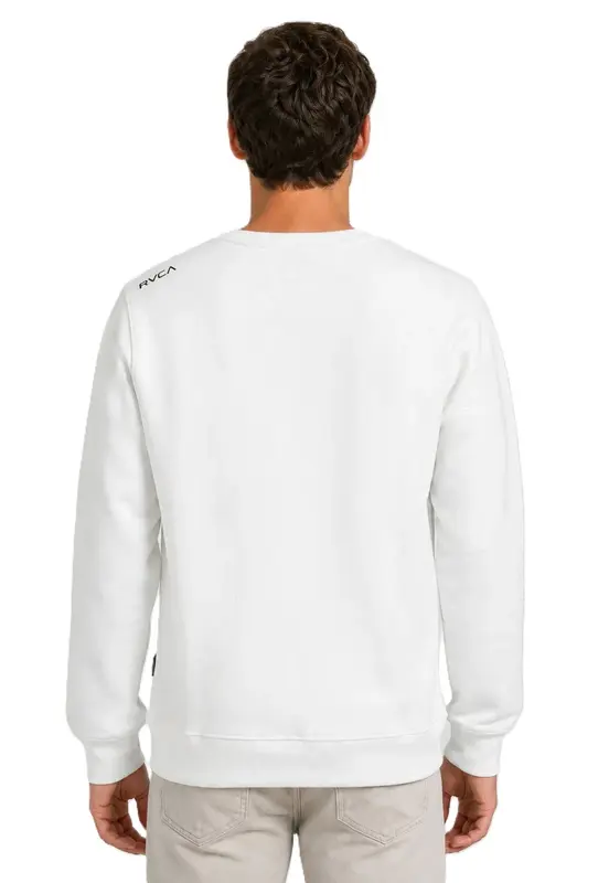 MOLETOM RVCA CARE VA BRANCO