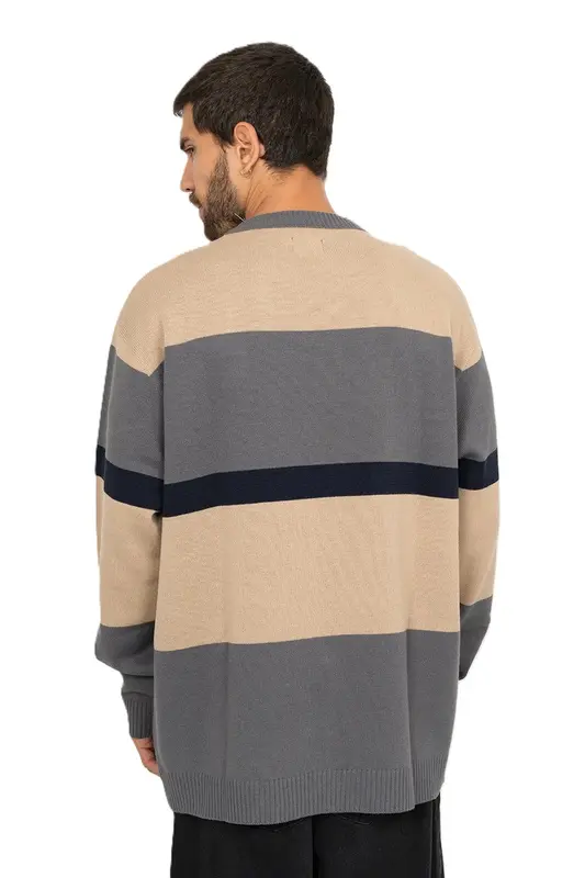 TRICOT RVCA SPINNER CAQUI
