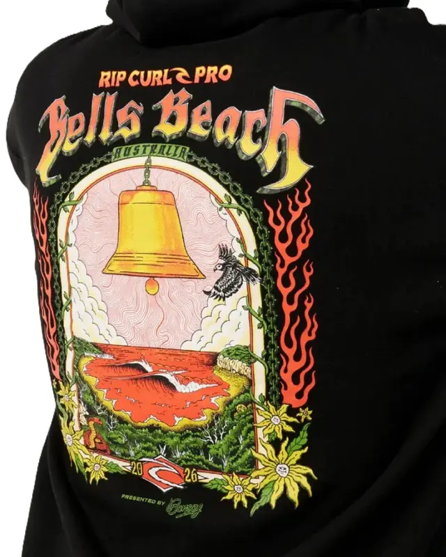 MOLETOM RIP CURL BELLS PRO 26 0090-BLACK
