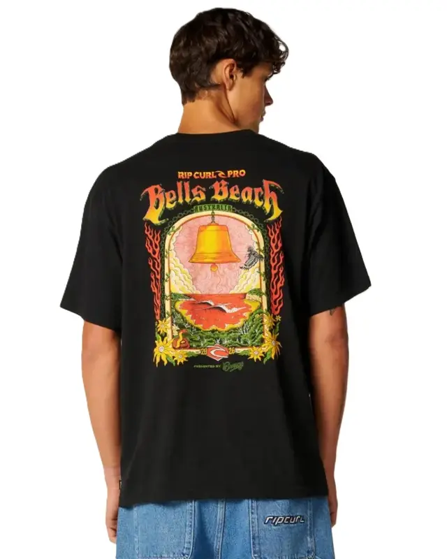 CAMISETA RIP CURL PRO BELLS 26 EVENT 0090-BLACK