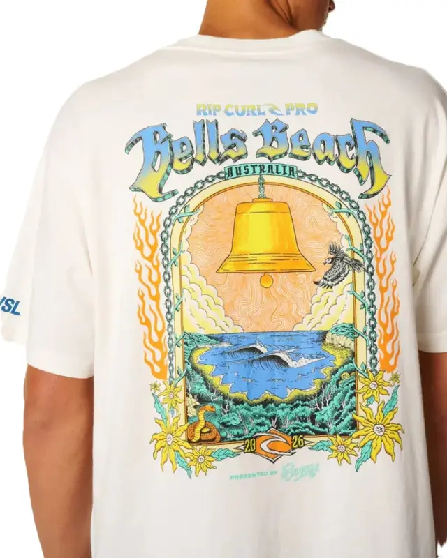 CAMISETA RIP CURL PRO BELLS 26 EVENT 3021-BONE