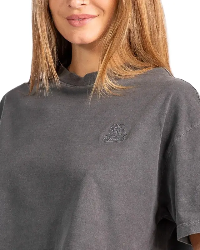 BLUSA RIP CURL CROP HEART 0090-BLACK