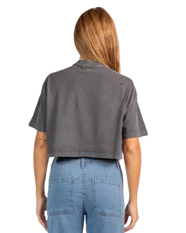 BLUSA RIP CURL CROP HEART 0090-BLACK