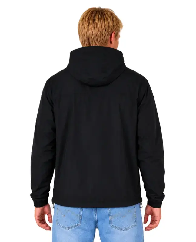 JAQUETA RIP CURL BRAZIL WINDBREAKER 0090-BLACK