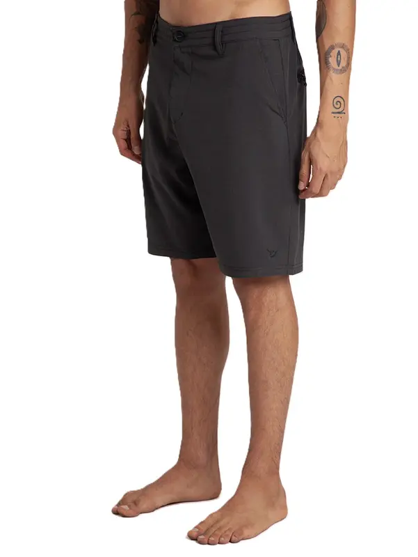BERMUDA HANG LOOSE ZIPPY BLACK