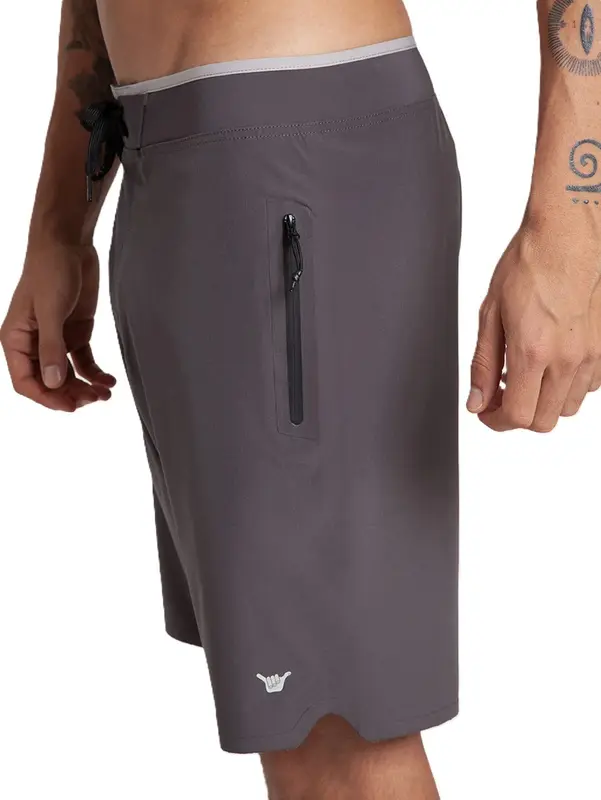 BOARDSHORTS HANG LOOSE LASER 19 DARK GREY