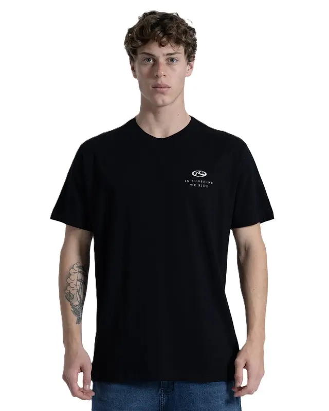CAMISETA RUSTY SUNSHINE PRETO